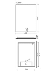������� SANCOS Square (600�800�29)���������,��������� Touch �����������,��� �������,��� ����� SQ600