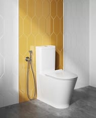 Сиденье для унитаза KERAMA MARAZZI PLAZA Modern с микролифтом, 360х480х25, белый глянцевый PLMR.seat.02\WHT