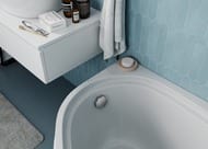 Ванна акриловая VAGNERPLAST AVONA 150 R (1500х900х420) угловая, правая VPBA159AVO3PX-04