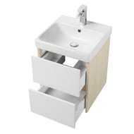 Раковина AQUATON Адриана 55 1WH501620 550x450x170 накладная, перелив, отв. под смеситель, белый