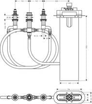 Hansgrohe ������� ����� ��������� �� ���� ����� �� 4 ��������� � sBox 13440180