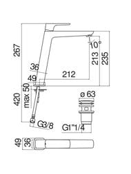 ��������� NOBILI ACQUAVIVA ��� ��������, �������������, ������� �����, �/�, ����� ���. VV103128/2WM