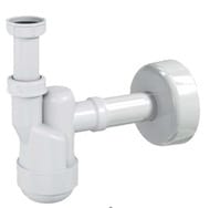 Сифон Prevex Ventloc 1.1/4" d32/50 для раковины, с шариком внутри, накидная  гайка, 3010001