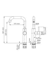 ��������� ��� ����� WasserKRAFT A8587 � ������� ��� �������� ����, ������ �������