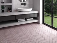 Керамогранитная плитка EQUIPE STROMBOLI Rose Breeze (92х368) розовая, 25896 (кв.м.)