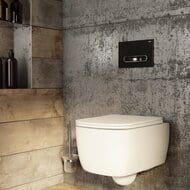 Клавиша смыва для инсталляции IDDIS Unifix 071 универсальная, матовый чёрный UNI71MBi77