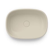 Раковина KERAMA MARAZZI GEOMETRICA Circo накладная, 500х360х135, песочная матовая CI.wb.50\SAN