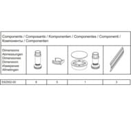 ����� ��� ���������� ������ ������� Jacob Delafon  6 � �������� Luxe E62502-00