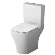 Унитаз-компакт Damixa Titan (360х605х815) безободковый, с сиденьем микролифт DX78C8600SC
