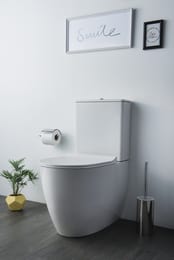 Унитаз-компакт Vitra Sento 365х650 с сиденьем,антибакт. покр.,безободк. 9830B003-7203