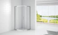 Душевой уголок CEZARES ECO (785-800х785-800х1900) O-A-2-80-C-Cr стекло прозр  /хром