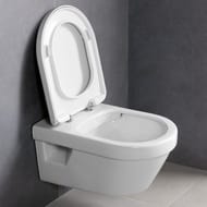 Сиденье для унитаза Villeroy & Boch Architectura округлое, микролифт, быстросъемное, белое 98M9C101