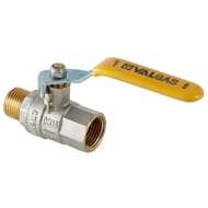 Кран шаровый для газа VALGAS 1/2"ВН ручка VT.272.N.04