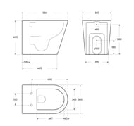 ������ ���������� ������������ � �������� � ������ TORNADO BelBagno FLAY-TOR BB1003CB-TOR/SC