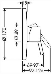  Hansgrohe Talis S 32675000  ,  , , 