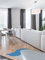 Теплый пол ТЕПЛОЛЮКС Alumia, 2м2, 150Вт/м2, 0,5м х 4м, 300Вт, без терморегулятора