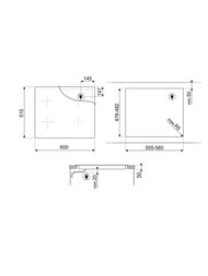    SMEG SIM1644DG 60, Neptune grey