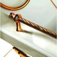 Ванна MIGLIORE IMPERO 180x87 на лапах "LEONE" LUX, слив-перелив/ручки бронза 25267