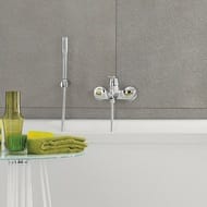 Смеситель Grohe EuroSmart Cosmopolitan 32832000 для ванны/душа однорычажный, с душевым гарнитуром