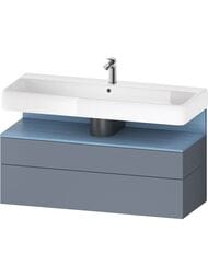 ����� ��� �������� Duravit Qatego 1190�470�� ���������, 2 ��, ���������, ���/������� QA4396030430010