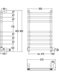 ����������������� ������������� Margaroli Sole 564-8 (682�470) ������, 100��, 5643708GONB