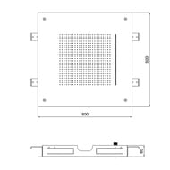 ������� ��� Almar Velvet Rain 498�498���, ������������, 2 ������, ����: ������ ����. E044280.HB