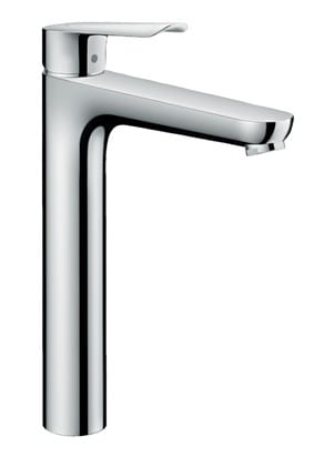 Смеситель Hansgrohe Logis E 71162000  для умывальника высота 230 мм, сливной гарнитур, хром