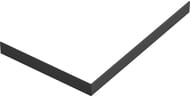 Экран GOOD DOOR BAS ABS Essentia 1400х800 Soft-touch, цвет: черный (прямоугольный)