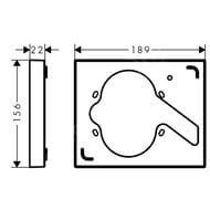 Hansgrohe ���������� ������� ����� iBox 13601000