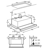   AEG DPB2621S (179x598x284) , 