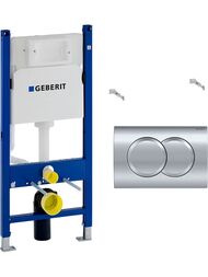 GEBERIT Duofix �������� � �������� Delta01 round, ���� ��������� 458.149.21.2