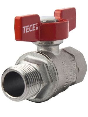Кран шаровой полнопроходной TECEflex 1