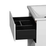 Тумба под раковину AM.PM X-Joy (650х850х450) напольная, 2 ящика, белый глянец M85AFSX0652WG