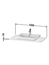  Duravit Happy D.2 Plus 100055016 1 ,   HP031E07171