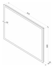 ������� ��������� Mercury (900�700) � LED ���������� 6000K � ��������� ������������