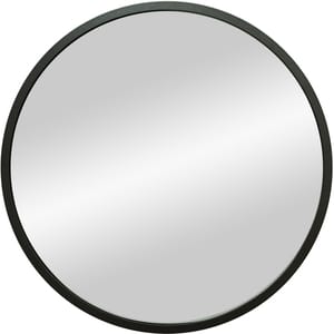 Зеркало Континент Мун (600х600) с черной рамой