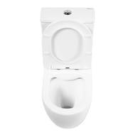 Унитаз-компакт BelBagno Amanda (385х620х845) горизонтальный выпуск, белый BB051CPR+BB051T