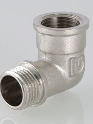 Уголок VALTEC 1/2"ВН с/огр. лат/никель VTr.092.N.0004