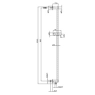 ������� ������ Bossini Slide Rails D39000.030 900 ��, � ���������� � ������������, ����