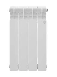 Радиатор алюминиевый ROYAL THERMO Revolution A 500 (570х320х80) 740Вт, 4 секции, белый, НС-1682234