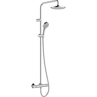 Душевая система Hansgrohe Vernis Blend 26276000 1jet термостат, верхний и ручной душ, хром