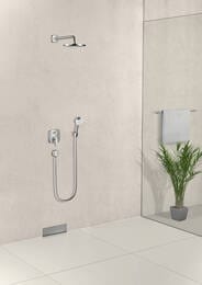 Смеситель Hansgrohe Logis 71405000 для ванны/душа, встраиваемый, однозахватный, наружная часть, хром