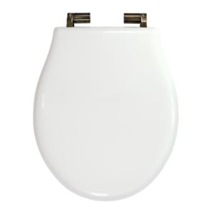 Крышка-сиденье Migliore IMPERO с микролифтом, цвет:Laccato Bianco/бронза ML.IMP-26.210.LB.BR/24138