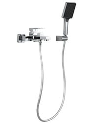 Смеситель для ванны с изливом и дивертором , FRAP хром, F3291-2 — миниатюра 1