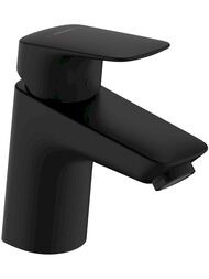 Смеситель Hansgrohe Logis для умывальника, излив 70мм, однозахватный, без д/к, черный мат. 71071670 — миниатюра 1