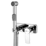 Смеситель встраиваемый Lemark plus GRACE LM1519C с гигиеническим душем, хром