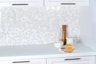 Мозаика мраморная Wild Stone White Polished 20х20 (305х305х4) белая, JMST037 (шт.)