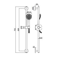   Paffoni Ginerva ZSAL146NO  755,  3 ,  1500 ,  