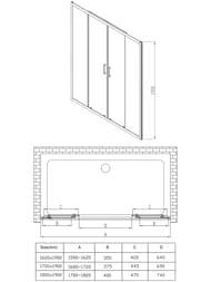 ������� ����� Vincea Alpha 1600�1900 ������ ����������/������� ����, VDS-3AL2160CL