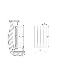 �������� ��������������� RIFAR Supremo 350 (425�320�90) 4 ������, 600 ��, �����